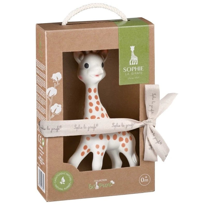 So Pure Girafe Natural Rubber Baby Teether Toy