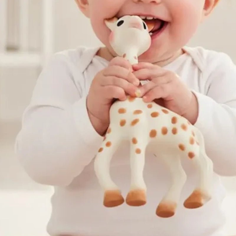 So Pure Girafe Natural Rubber Baby Teether Toy