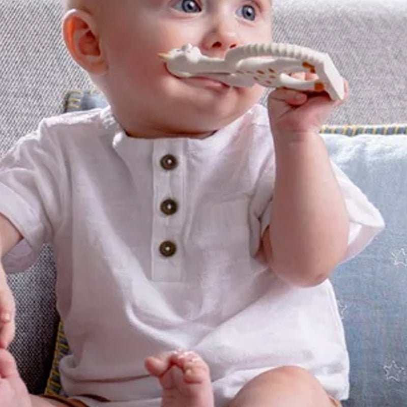 So Pure Girafe Natural Rubber Baby Teething Ring
