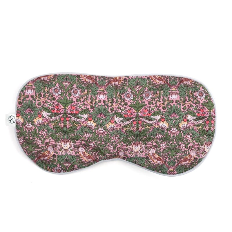 Luxury Lavender Aromatherapy Eye Mask – Bird Print