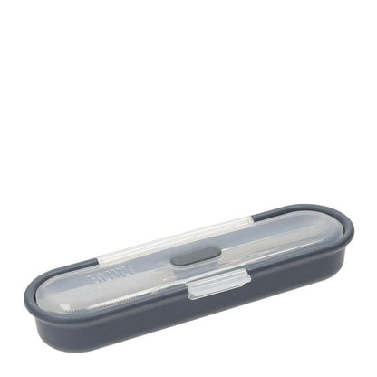 Stainless Steel Travel Cutlery Set With Case - 3pcs - Waha Lifestyle