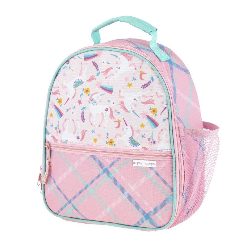 STEPHEN JOSEPH Stephen Joseph All Over Print Pink Unicorn Lunch Bag - Waha Lifestyle