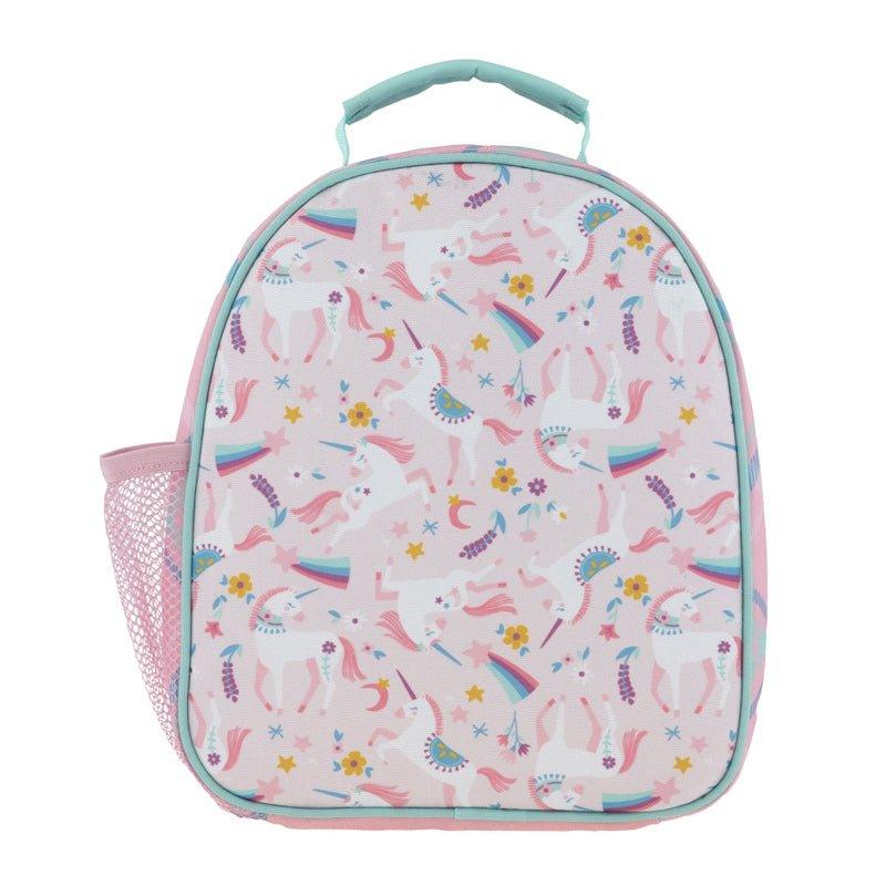 STEPHEN JOSEPH Stephen Joseph All Over Print Pink Unicorn Lunch Bag - Waha Lifestyle