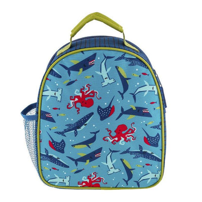 STEPHEN JOSEPH Stephen Joseph All Over Print Shark Lunch Bag - Waha Lifestyle