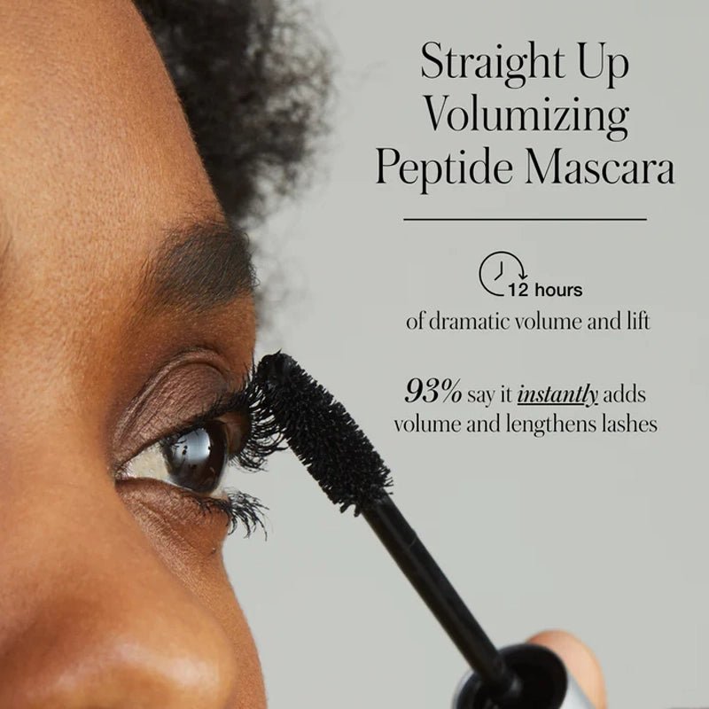 Straight Up Volumizing Peptide Mascara - Full Size - Waha Lifestyle