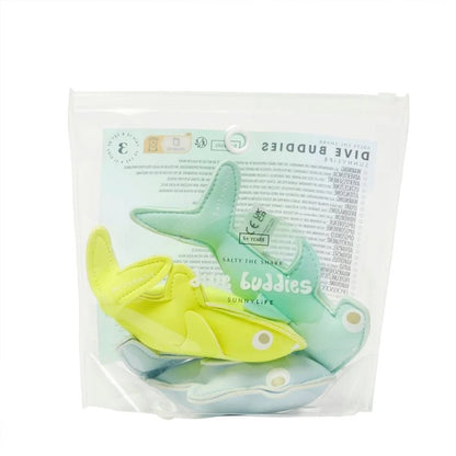 Dive Buddies Kids Pool &amp; Beach Toys - Salty the Shark - 3pcs