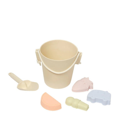 Kids Beach Silicone Bucket &amp; Spade Set - 6pcs