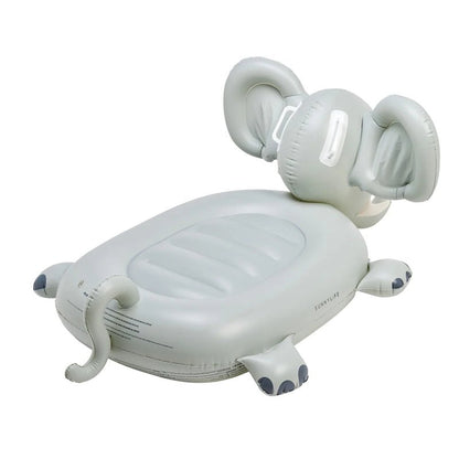 Kids Ride-On Inflatable Pool Float – Eli the Elephant Grey