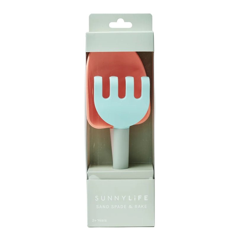 Kids Silicone Beach Spade &amp; Rake Set