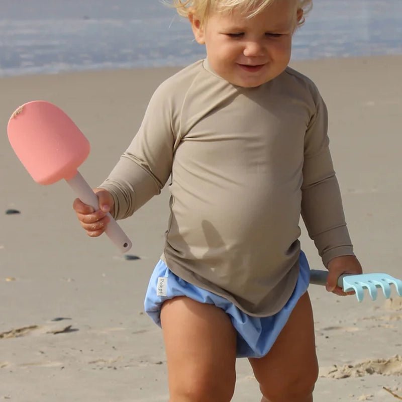 Kids Silicone Beach Spade &amp; Rake Set