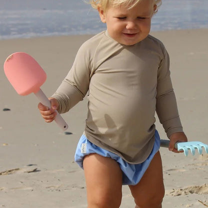 Kids Silicone Beach Spade &amp; Rake Set
