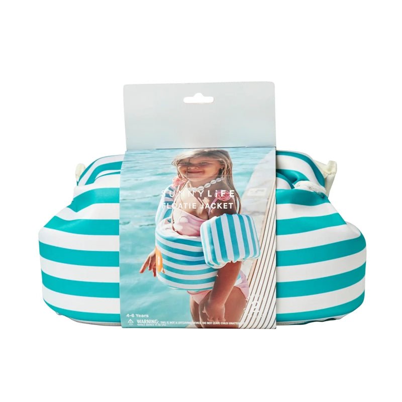 Kids Swim Floatie Jacket – Poppy the Peach - (3-6 Years)