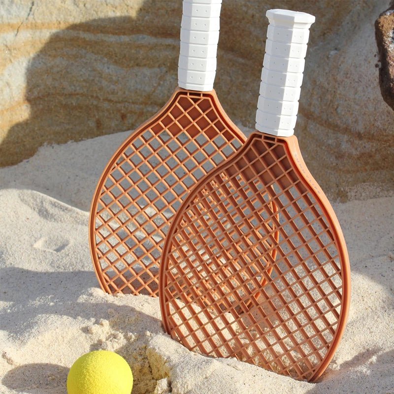 Outdoor Beach Rackets with Non-Slip Rubber Grip Handles