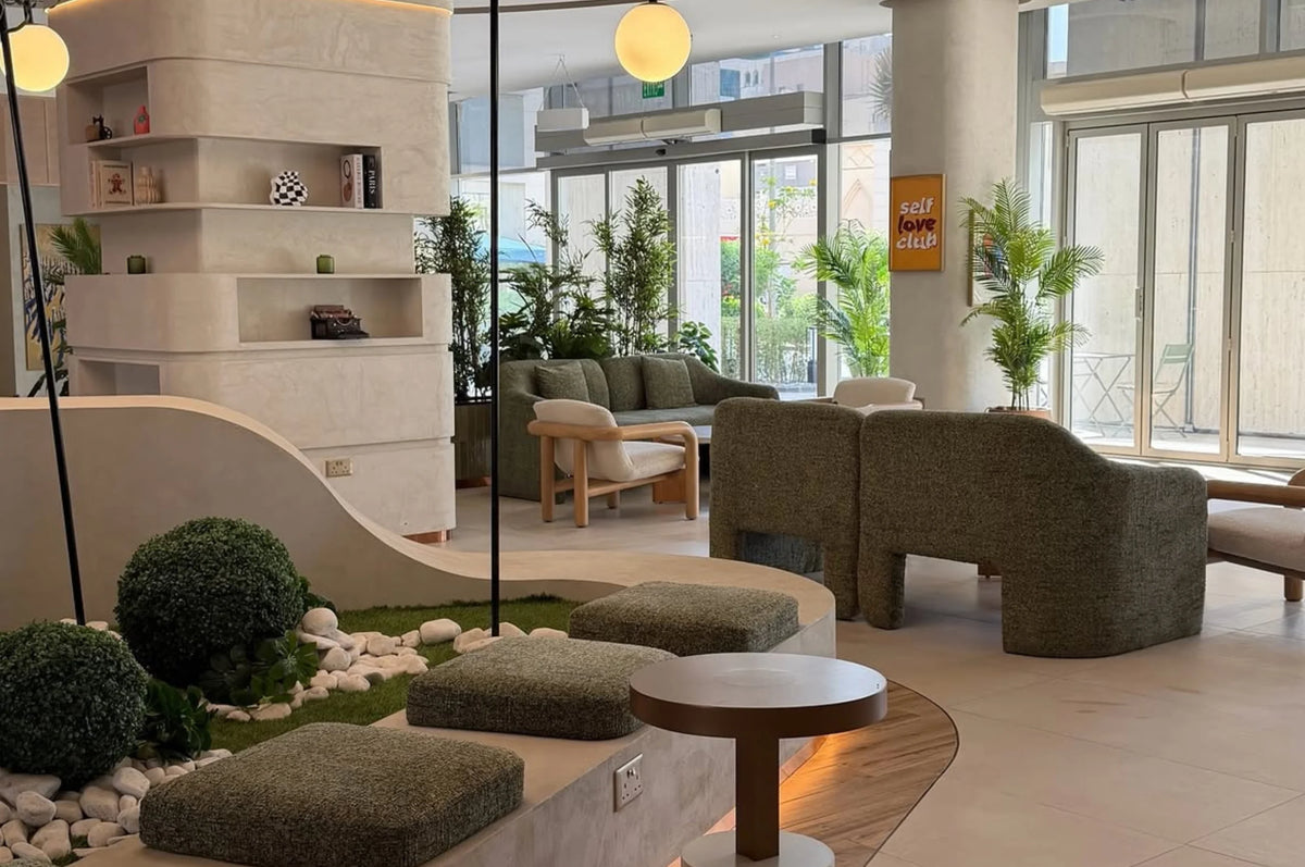 Huna Cafe, Kuwait City — the workshop venue