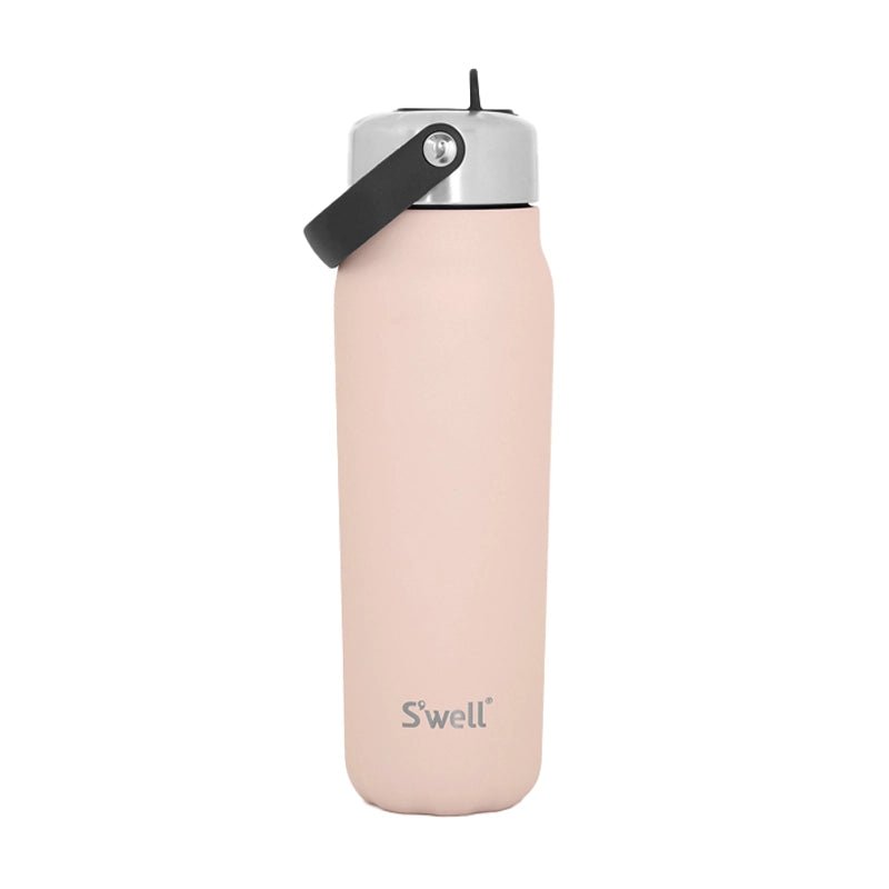 Explorer Stainless Steel Tumbler with Flip Straw Lid