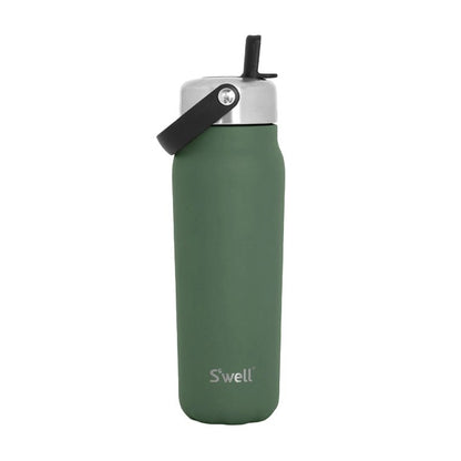 Explorer Stainless Steel Tumbler with Flip Straw Lid