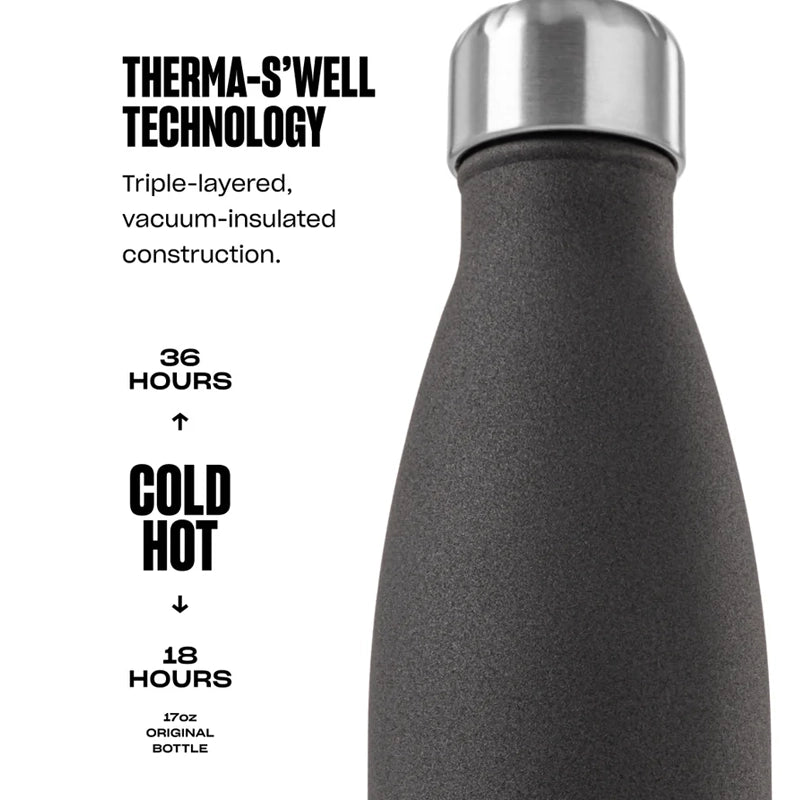 SWELL Stainless Steel Leak - Proof Vacuum Insulated Water Bottle - 500ml in Kuwait - Waha Lifestyle
