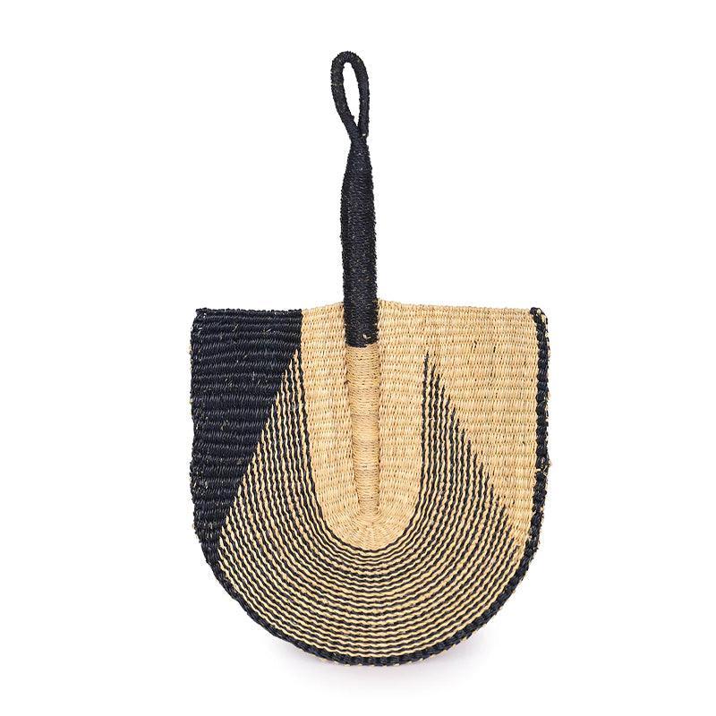 The Basket Room Bolga Decorative Handwoven Fans - Assorted Colors - Waha Lifestyle