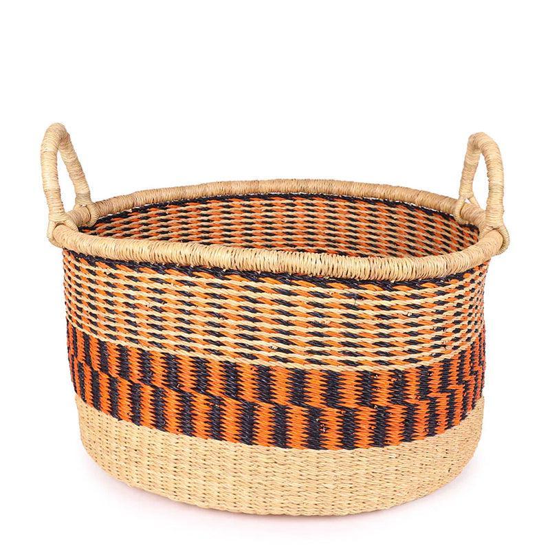 The Basket Room Elephant Grass Floor Basket - Waha Lifestyle