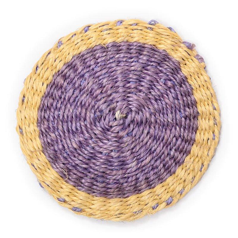 The Basket Room Hand Woven Drink Coaster - Waha Lifestyle