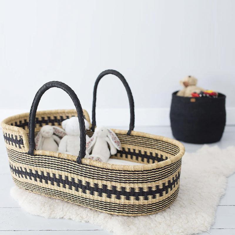 The Basket Room Huntuma Moses Woven Basket - Waha Lifestyle