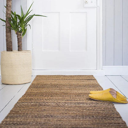 The Basket Room Jani Woven Sisal Floor Runner - Natural - Waha Lifestyle