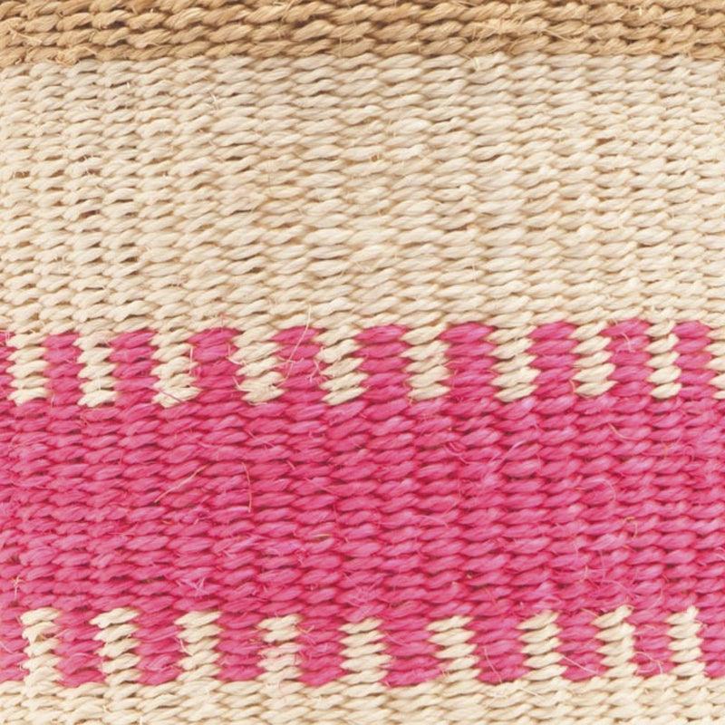 The Basket Room Kuzuia Woven Storage Basket - Fluoro Pink - Waha Lifestyle