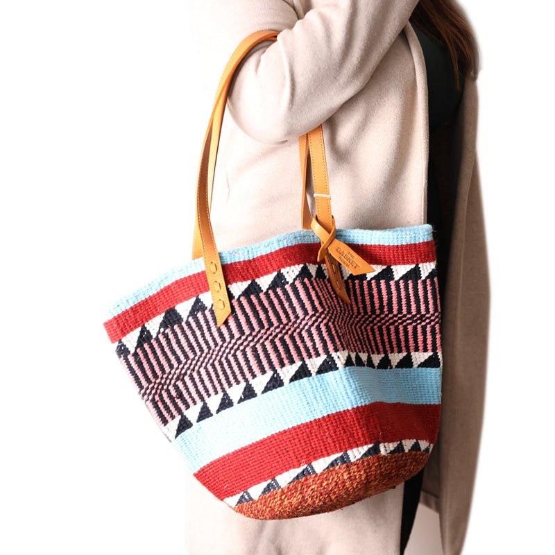 The Basket Room Nifty Knit Basket Bag - Waha Lifestyle