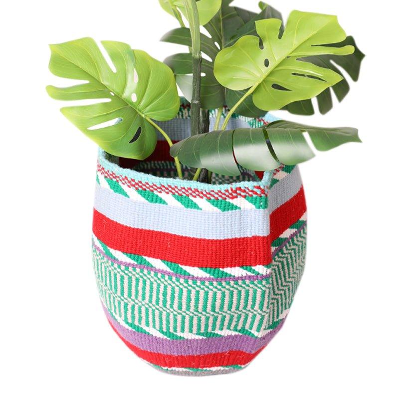 The Basket Room Nifty Knit Woven Basket - Waha Lifestyle