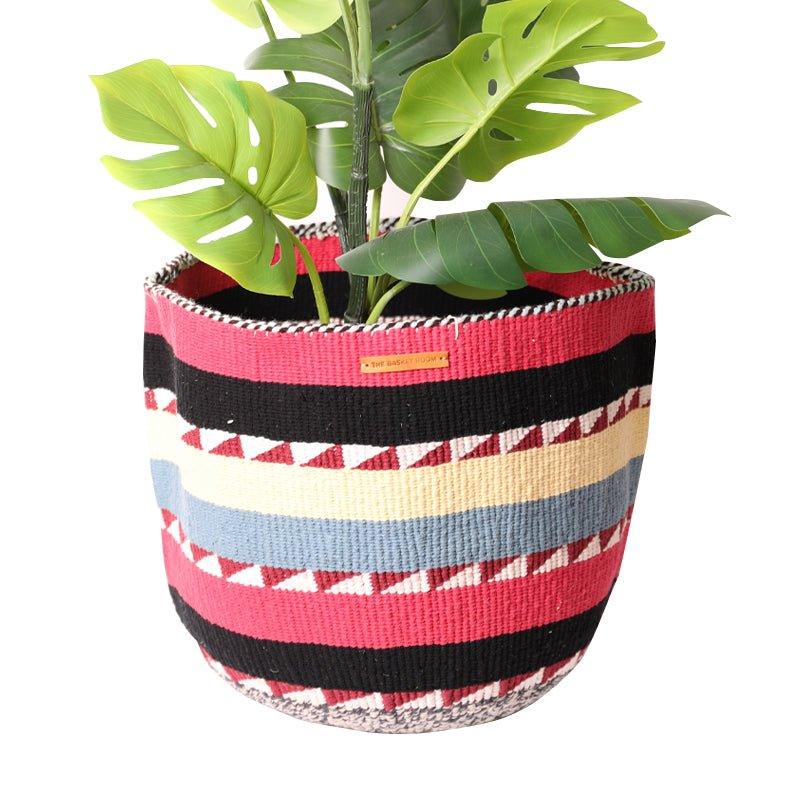 The Basket Room Nifty Knit Woven Basket - Waha Lifestyle