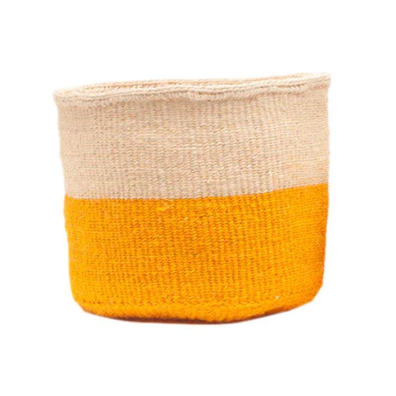 The Basket Room Rukia Woven Basket - Orange - Waha Lifestyle