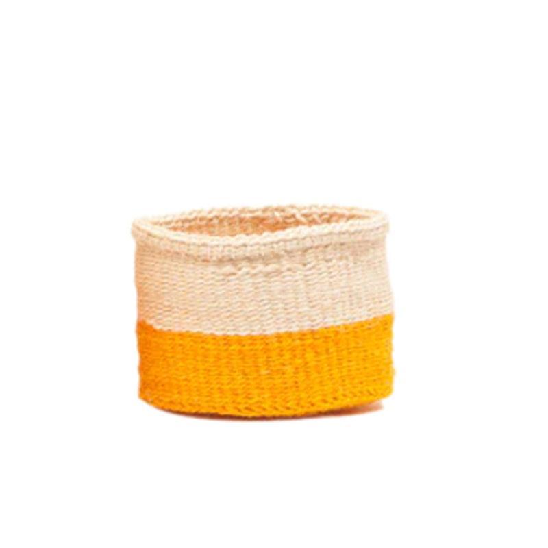 The Basket Room Rukia Woven Basket - Orange - Waha Lifestyle