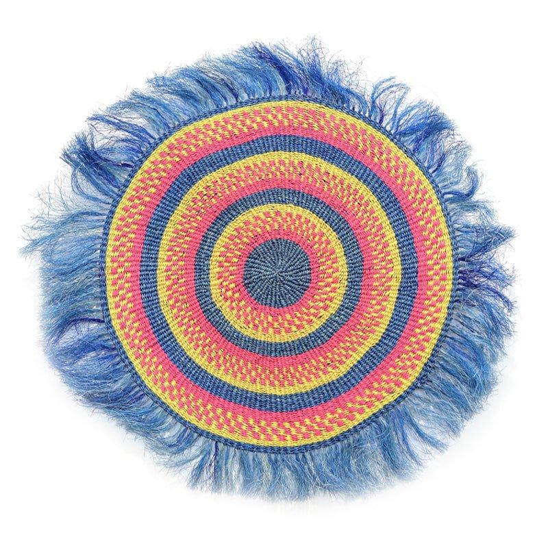 The Basket Room Ukuta Fringed Wall Hanging - Large - Waha Lifestyle