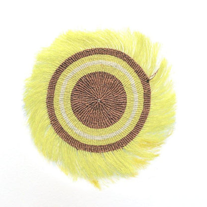 The Basket Room Ukuta Fringed Wall Hanging - Small - Waha Lifestyle