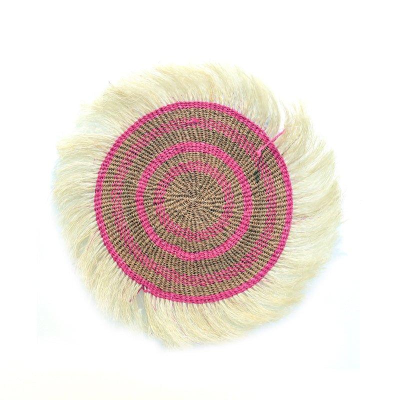 The Basket Room Ukuta Fringed Wall Hanging - Small - Waha Lifestyle