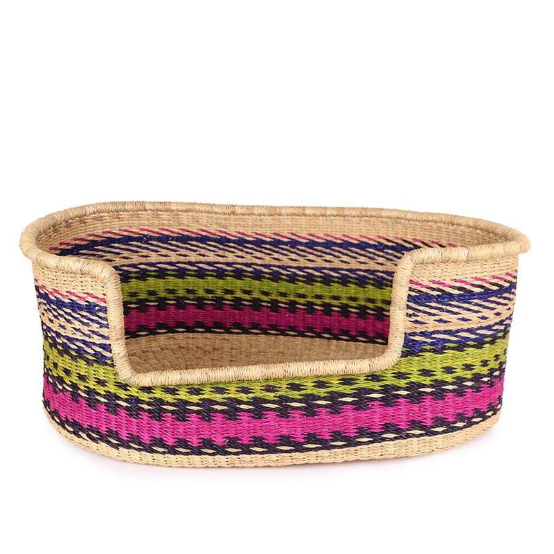 The Basket Room Woven Pet Basket - Waha Lifestyle