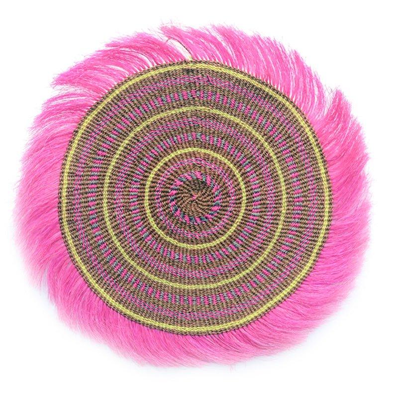 The Basket Room Ukuta Fringed Wall Hanging - Large - Waha Lifestyle