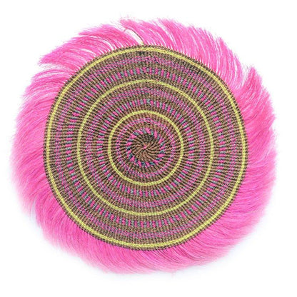 The Basket Room Ukuta Fringed Wall Hanging - Large - Waha Lifestyle