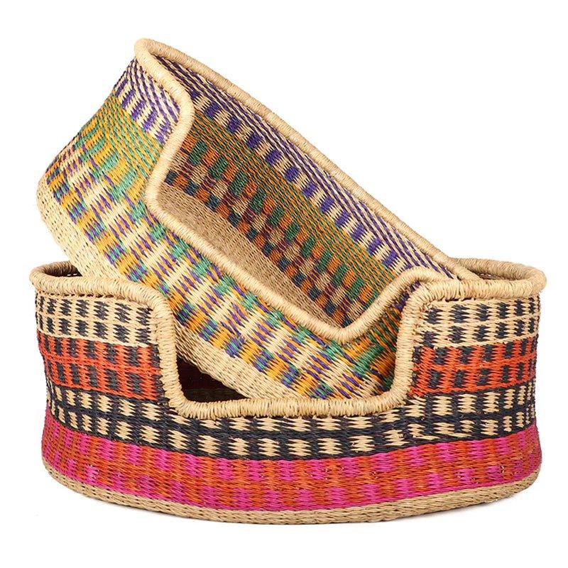 The Basket Room Woven Pet Basket - Waha Lifestyle