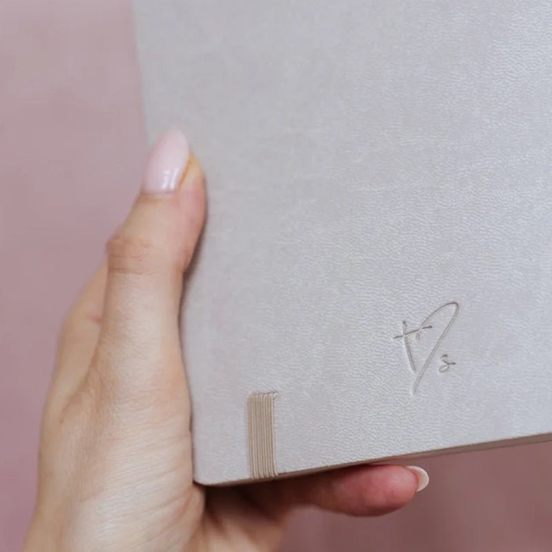 The Daily Undated Planner with Gold Foil Detailing - Waha Lifestyle