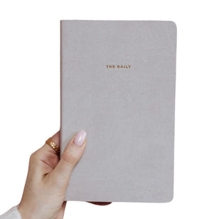 The Daily Undated Planner with Gold Foil Detailing - Waha Lifestyle