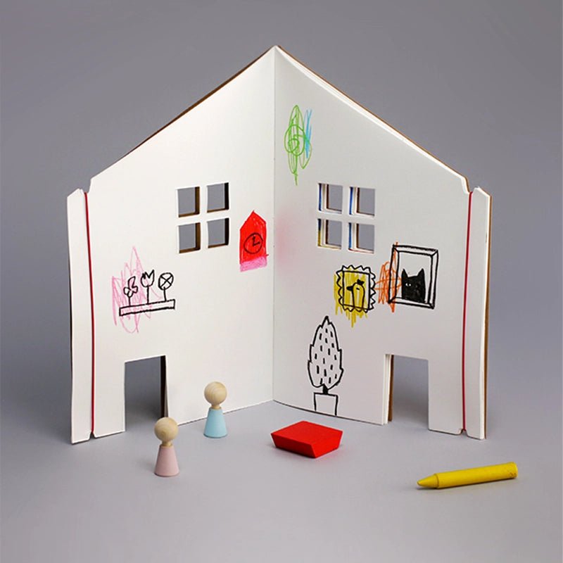 The Dollhouse Kids Coloring Sketchbook - 30 pages - Waha Lifestyle