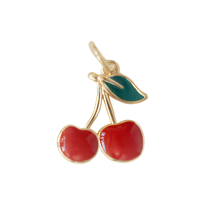 Gold-Tone Stainless Steel Notebook Cover Charm
