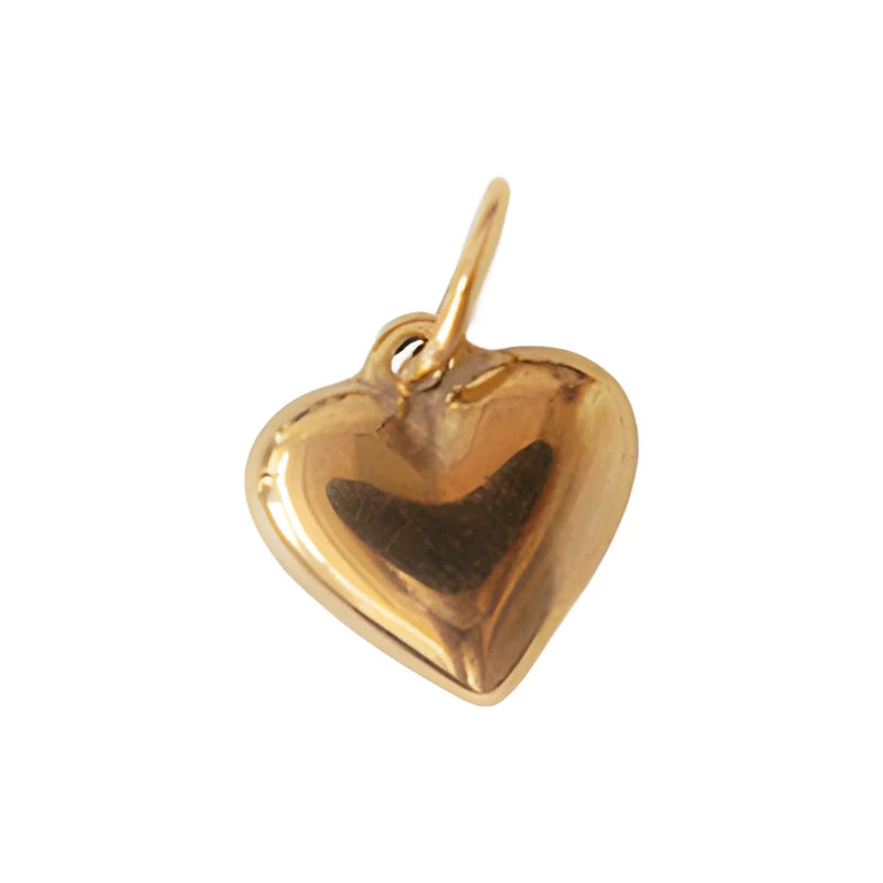 Gold-Tone Stainless Steel Notebook Cover Charm