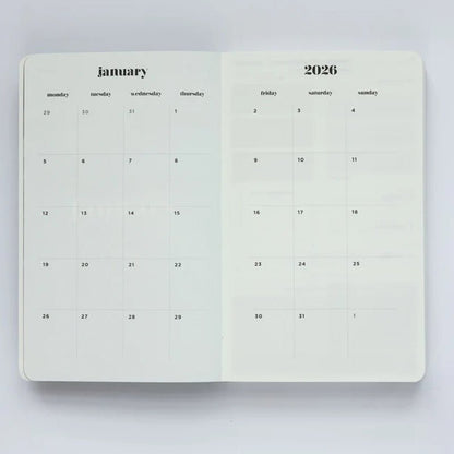 2026 Daily Planner - A5