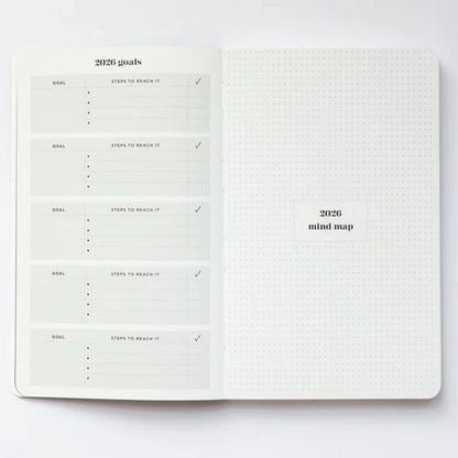 THE INSPIRED STORIES 2026 Minimal Weekly Planner - A5 in Kuwait - Waha Lifestyle