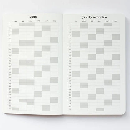 THE INSPIRED STORIES 2026 Minimal Weekly Planner - A5 in Kuwait - Waha Lifestyle