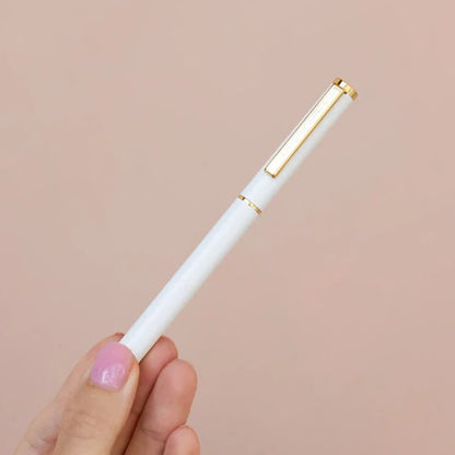 THE INSPIRED STORIES Black Ink Ballpoint Pen with Gold Detailing in Kuwait - Waha Lifestyle