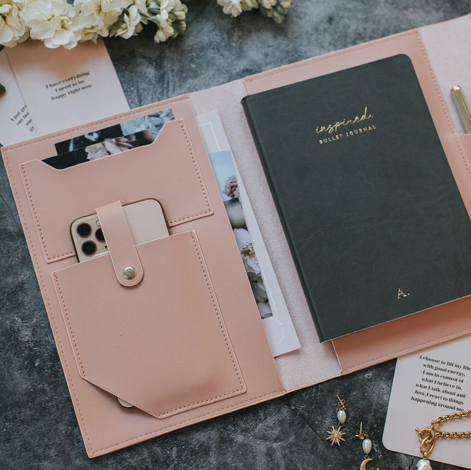 THE INSPIRED STORIES Functional Organizer with Snap Button Closure in Kuwait - Waha Lifestyle