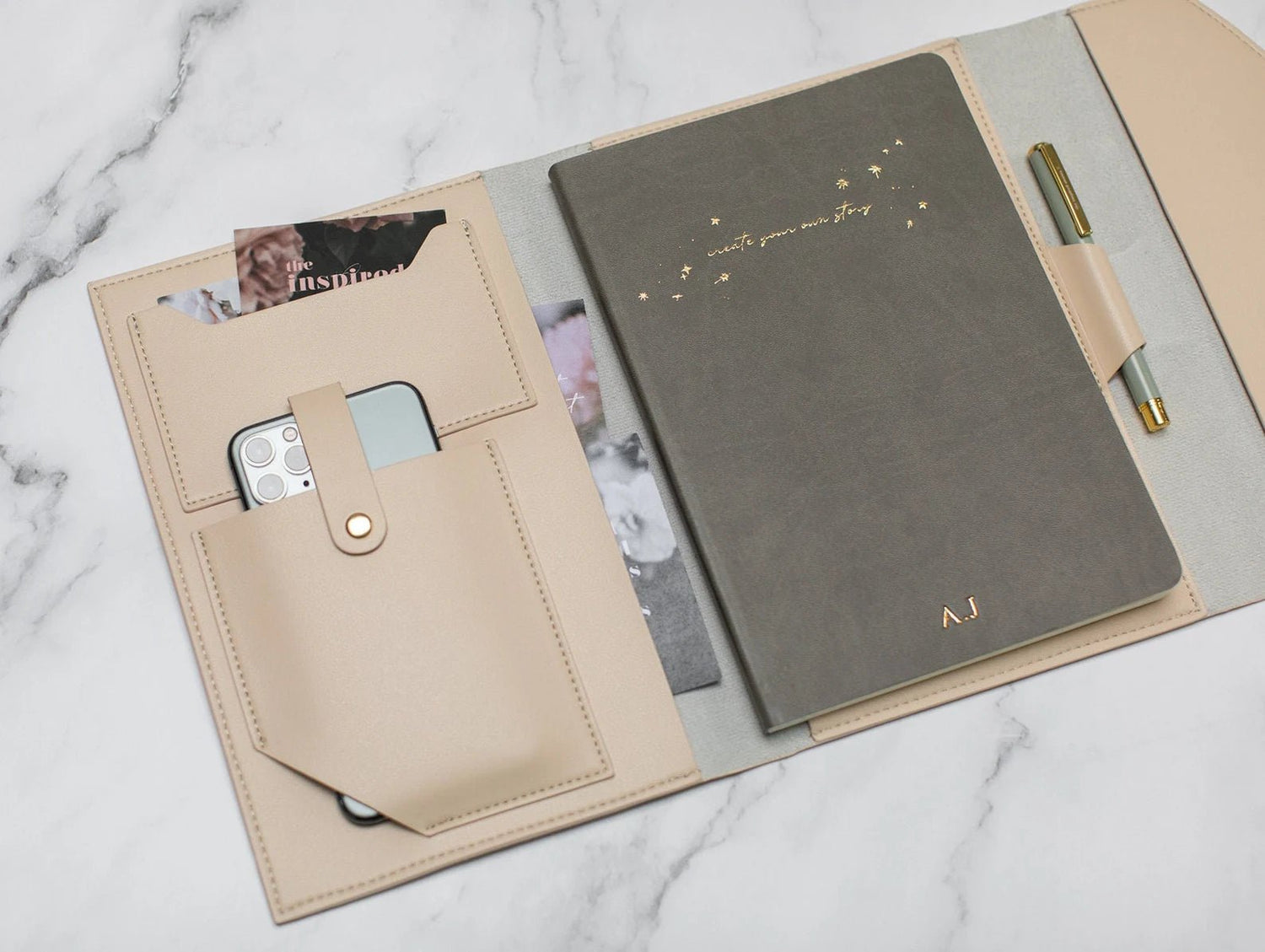 THE INSPIRED STORIES Functional Organizer with Snap Button Closure in Kuwait - Waha Lifestyle